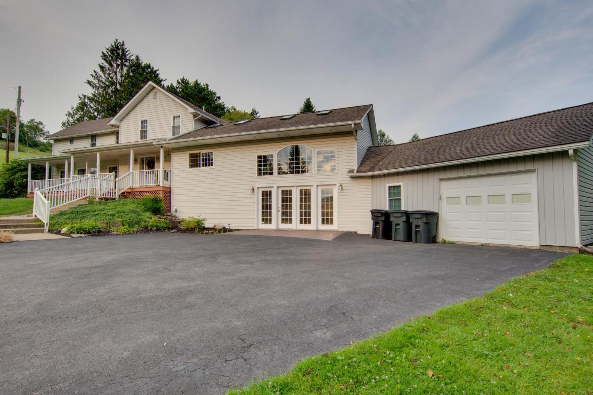 Coudersport Home With Outdoor Spa And Stargazing! Exterior photo