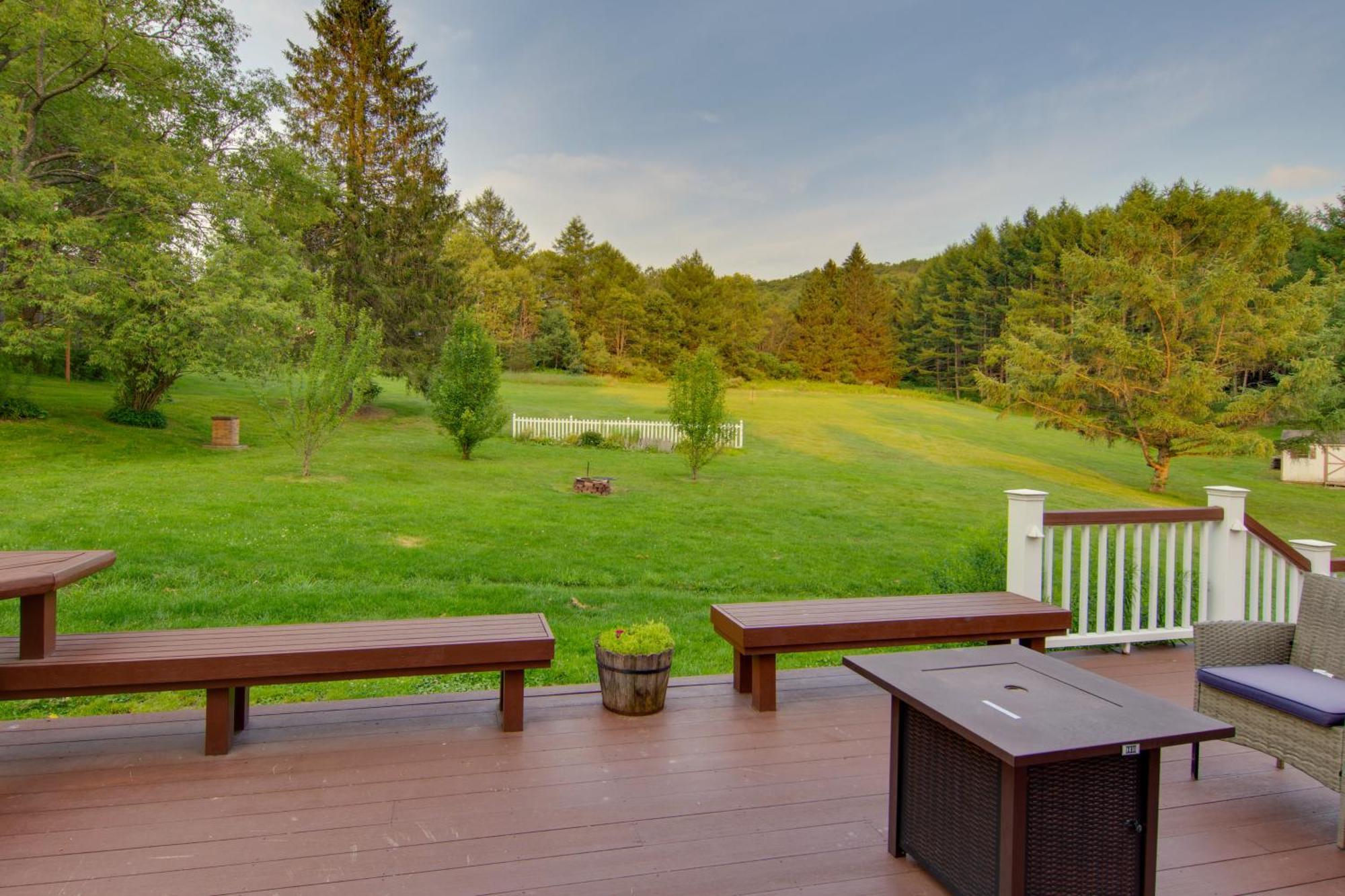 Coudersport Home With Outdoor Spa And Stargazing! Exterior photo