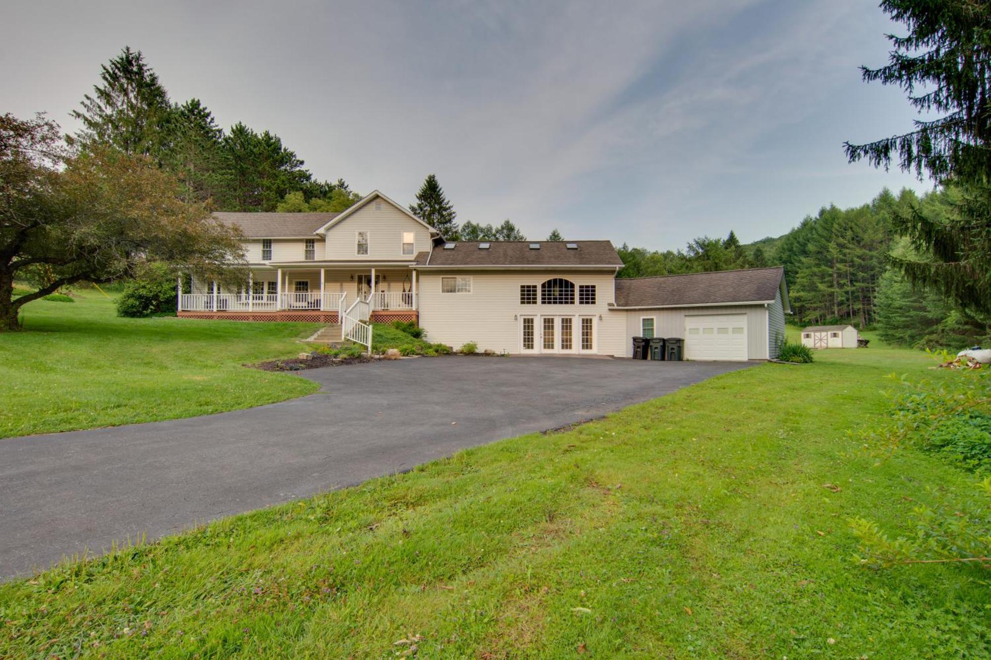 Coudersport Home With Outdoor Spa And Stargazing! Exterior photo