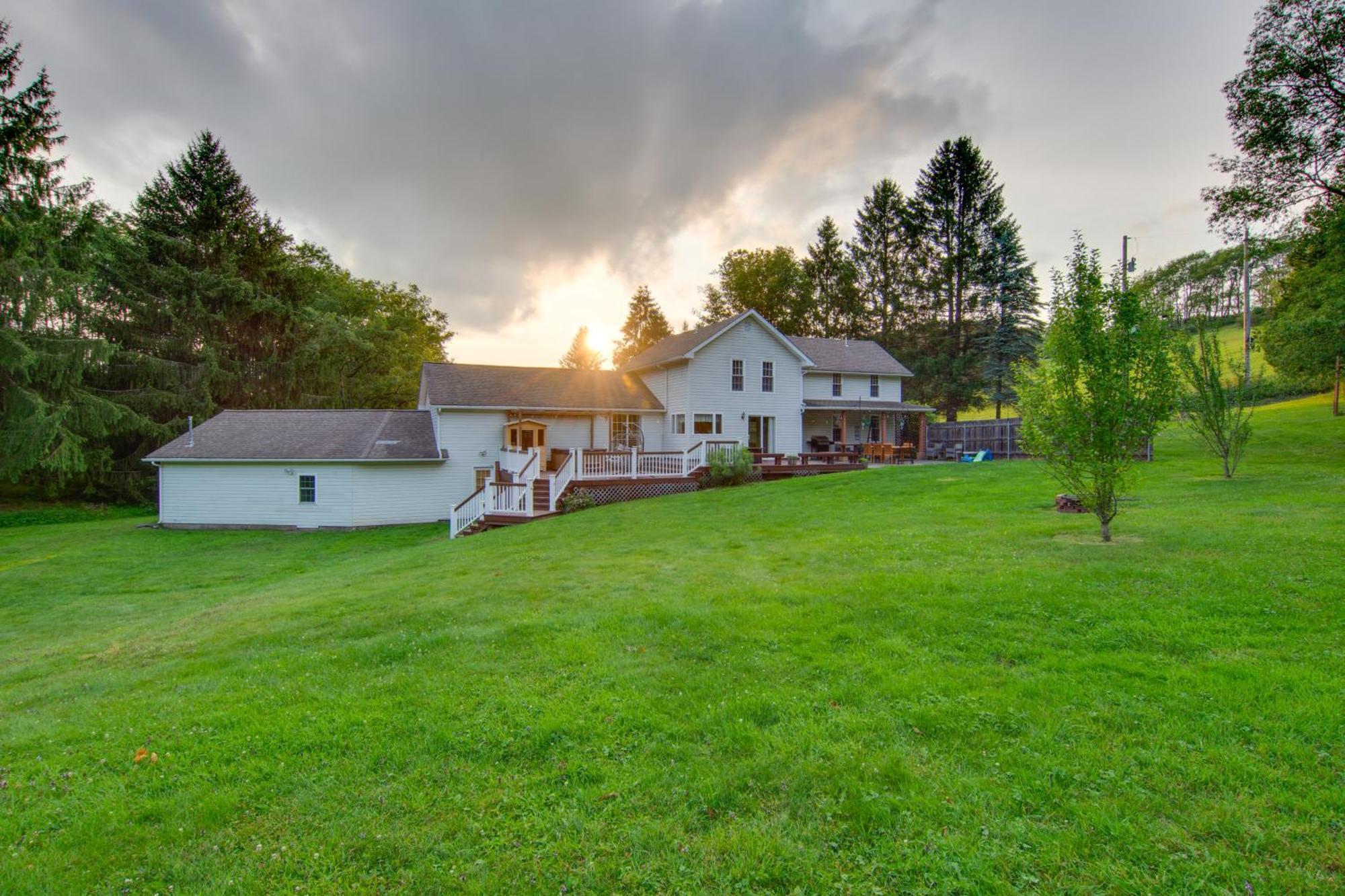 Coudersport Home With Outdoor Spa And Stargazing! Exterior photo